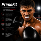 RingMaster Prime-Fit white mouthguard used during boxing and MMA training