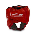 RingMaster Sports red boxing head guard for training and sparring