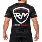 Back view of RingMaster Sports Boxing Shadow Champions T-Shirt showing mesh material