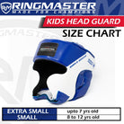 RingMaster Sports synthetic leather kids boxing head guard