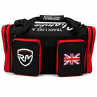 Front pocket detail on RingMaster large gym equipment bag Union Jack