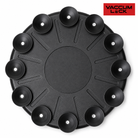 Ringmaster vacuum lock punch bag base with multiple suction cups for superior floor grip, anti-slip performance and training stability