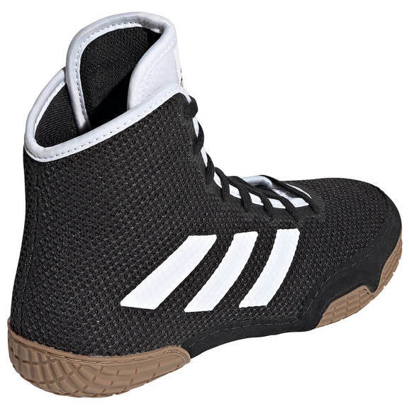 Tech. Fall Adidas Tech Fall 2.0K Black White Kids Wrestling Boots – RingMaster Sports