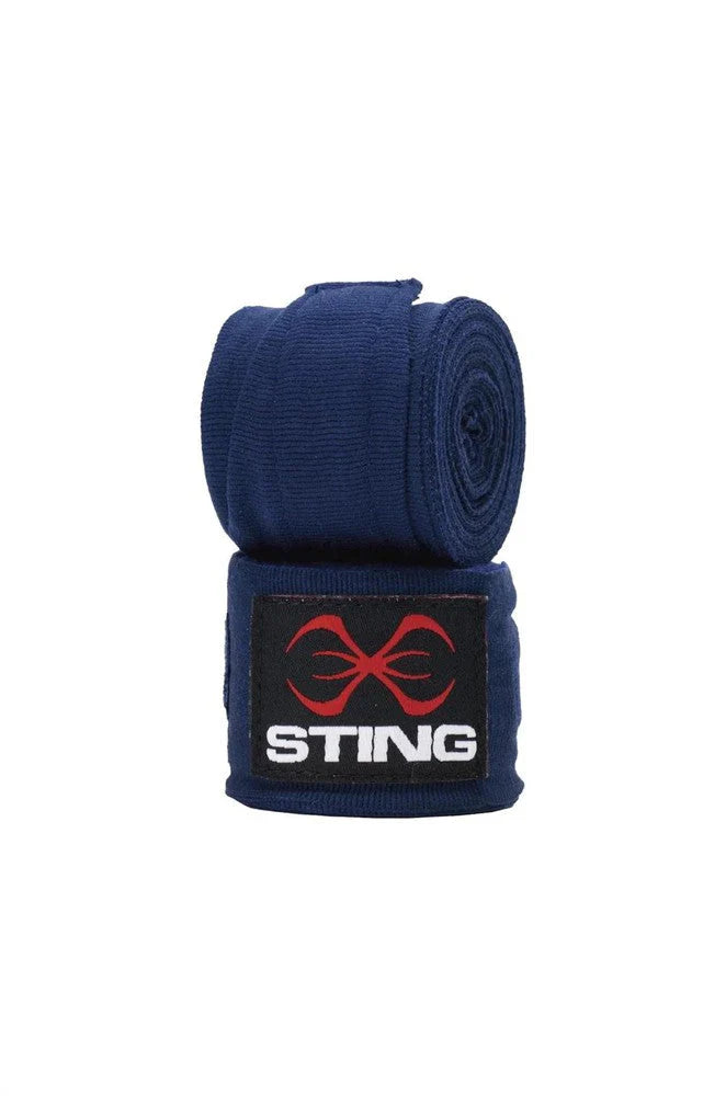 Sting Elasticised Hand Wraps 4.5m Navy