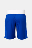 Sting Mettle Blue boxing shorts featuring athletic cut for unrestricted movement and agility in the ring.