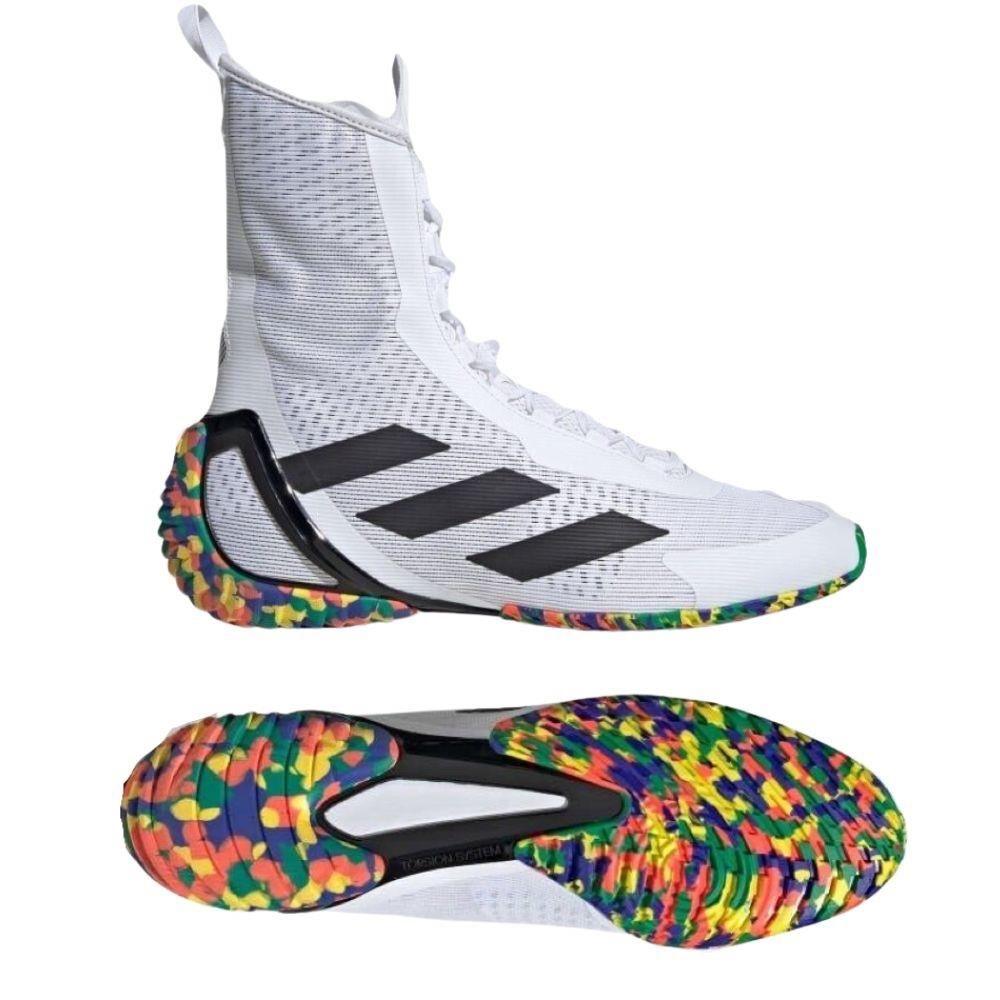 Adidas Speedex Ultra Boxing Shoes White - RINGMASTER SPORTS - Made For Champions
