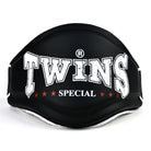 Front view of Twins Muay Thai belly pad synthetic leather body protector