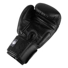 Palm view of Twins Boxing Gloves Black for boxing Muay Thai and kickboxing training