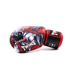 side view of Twins Kabuki gloves showing artwork and cuff