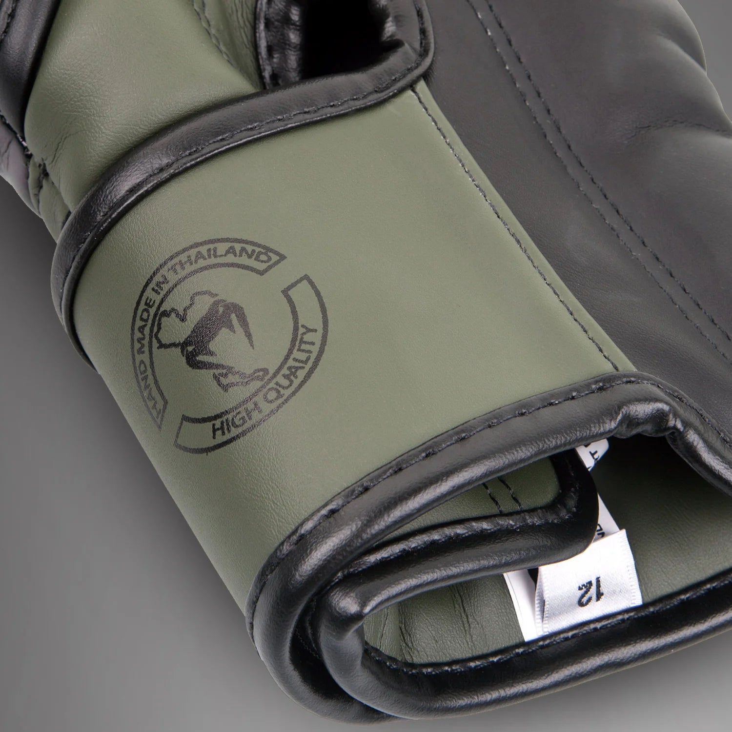 Venum Elite gloves mesh panel under fist ventilation detail