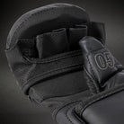 Micro-perforation ventilation detail close-up on Venum Impact Evo MMA Sparring Gloves Black