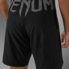 Venum Light 5.0 Fightshort Black White used for MMA grappling striking and combat sports training