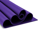 Close-up of Warrior II Yoga Mat in purple showing textured non-slip surface for enhanced stability.