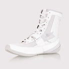 Fly Storm Boxing Boots White - RINGMASTER SPORTS - Made For Champions