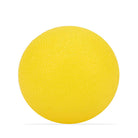 Yellow round grip strength ball showing round shape design