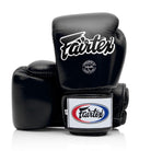 Fairtex Black Velcro Boxing Gloves - RINGMASTER SPORTS - Made For Champions