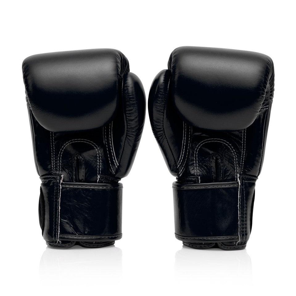 Fairtex Black Velcro Boxing Gloves - RINGMASTER SPORTS - Made For Champions