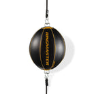 RingMaster Sports Double End Round Speed Ball BoxR Series Synthetic Leather Gold/Black - RINGMASTER SPORTS - Made For Champions