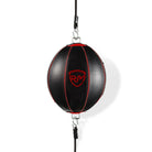 RingMaster Sports Double End Round Speed Ball BoxR Series Synthetic Leather Red/Black - RINGMASTER SPORTS - Made For Champions