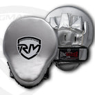 RingMaster Sports Ultralight Focus Pads Carbon Leather One Size Silver - RingMaster Sports