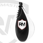 RingMaster Sports Speed Ball Genuine Leather White/Black - RingMaster Sports