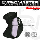 RingMaster Sports Kids Elbow Pads Champion Series Black - RINGMASTER SPORTS - Made For Champions