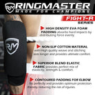 RingMaster Sports Forearm Support Pads Black - RingMaster Sports
