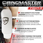 RingMaster Sports Forearm Support Pads White - RingMaster Sports