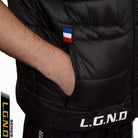 RingMaster Sports Gilet Jacket L.G.N.D Series Black - RINGMASTER SPORTS - Made For Champions