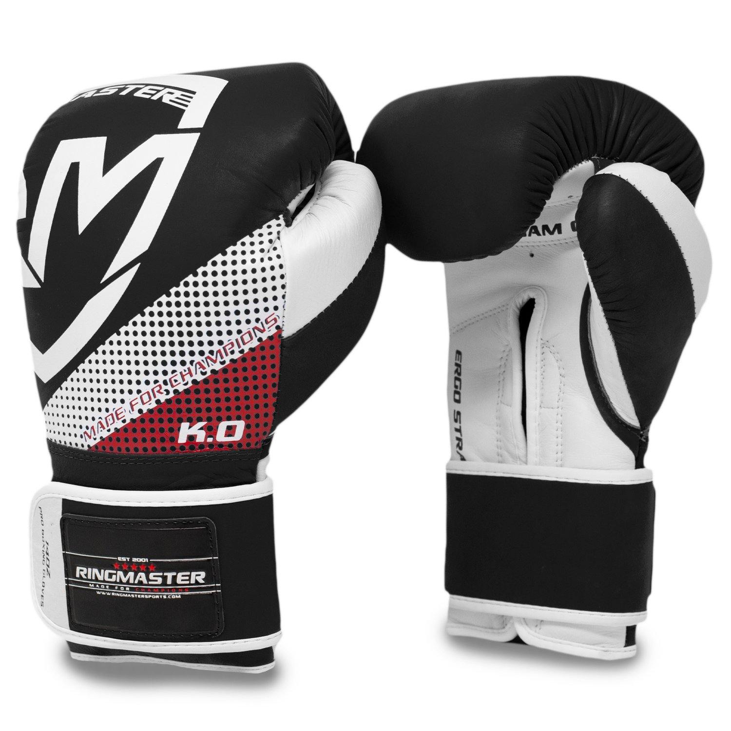 RingMaster Sports KO series Pro Boxing Gloves - RINGMASTER SPORTS - Made For Champions