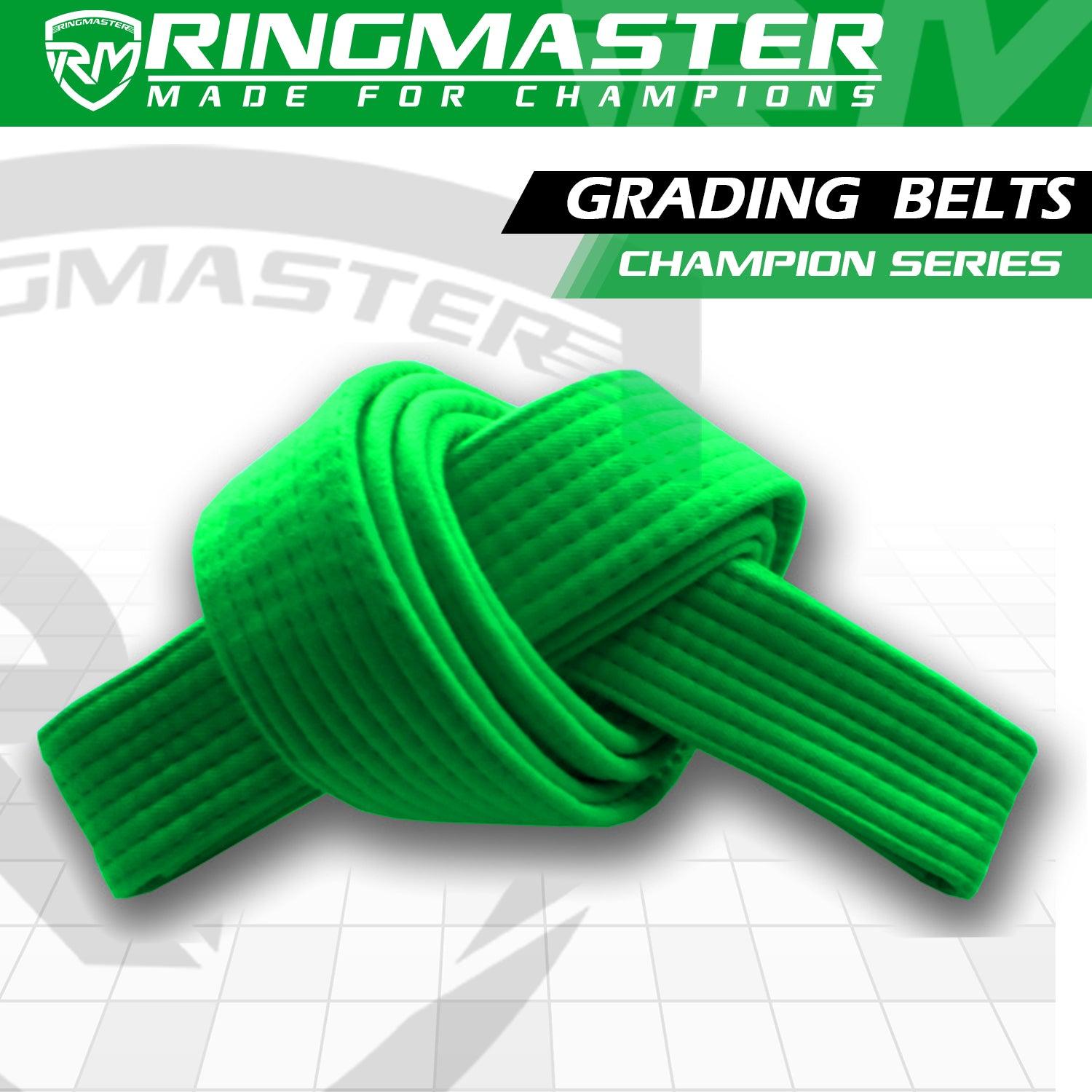 RingMaster Sports Plain Coloured Belts Champion Series - RINGMASTER SPORTS - Made For Champions