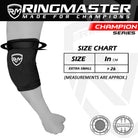 RingMaster Sports Kids Elbow Pads Champion Series Black - RINGMASTER SPORTS - Made For Champions