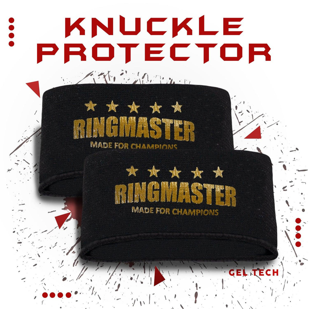 Gel Knuckle Protectors/Guards | Boxing Guards Black – RingMaster Sports