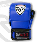 RingMaster Sports Warrior Series MMA Gloves 8oz Blue - RingMaster Sports