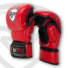 RingMaster Sports Warrior Series MMA Gloves 8oz Red - RingMaster Sports