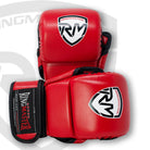 RingMaster Sports Warrior Series MMA Gloves 8oz Red - RingMaster Sports