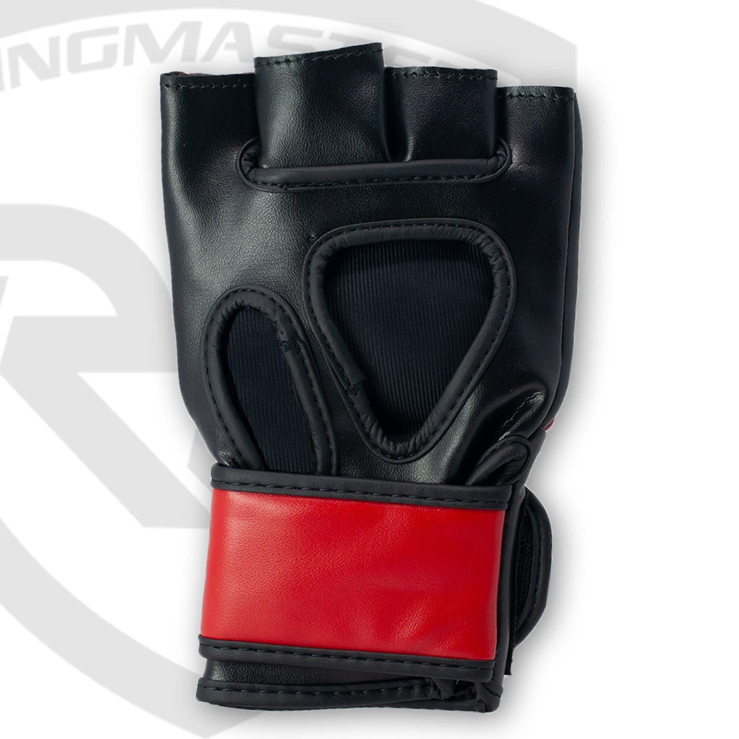 RingMaster Sports Warrior Series MMA Gloves 5oz Red - RingMaster Sports