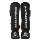 RingMaster Sports Shin Instep Guard Nuk Soo Series Black - RingMaster Sports