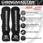 RingMaster Sports Shin Instep Guard Nuk Soo Series Black - RingMaster Sports
