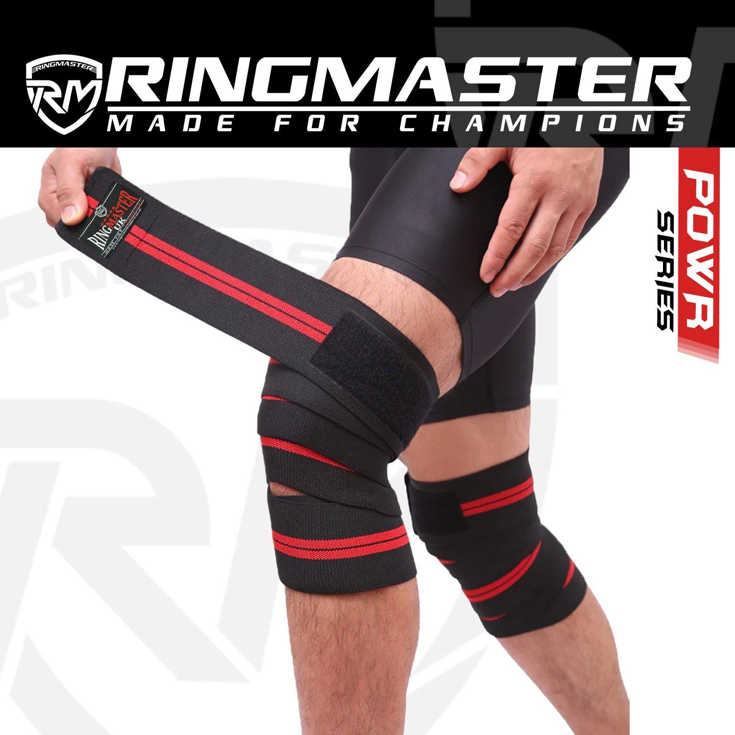 RingMaster Sports Knee Support Wraps - RingMaster Sports