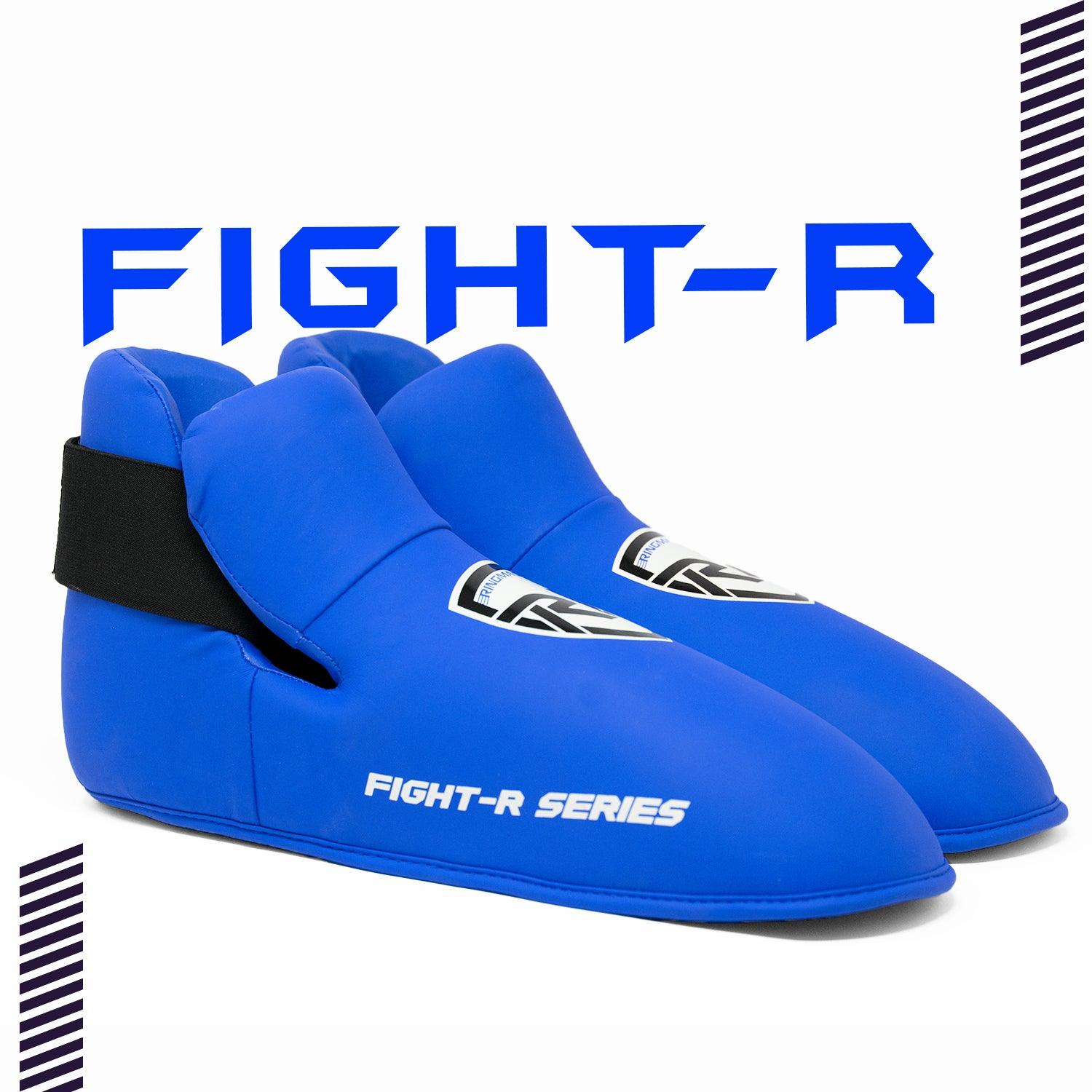 RingMaster Sports Semi Contact Point Foot Protector Taekwondo Kickboxing K1 Blue - RINGMASTER SPORTS - Made For Champions