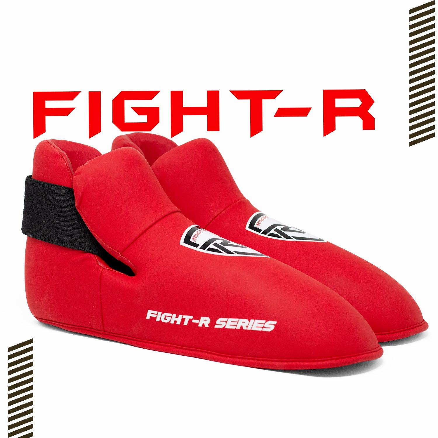 RingMaster Sports Semi Contact Point Foot Protector Taekwondo Kickboxing K1 Red - RINGMASTER SPORTS - Made For Champions