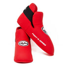 RingMaster Sports Kids Semi Contact Point Foot Protector Taekwondo Kickboxing K1 Red - RINGMASTER SPORTS - Made For Champions