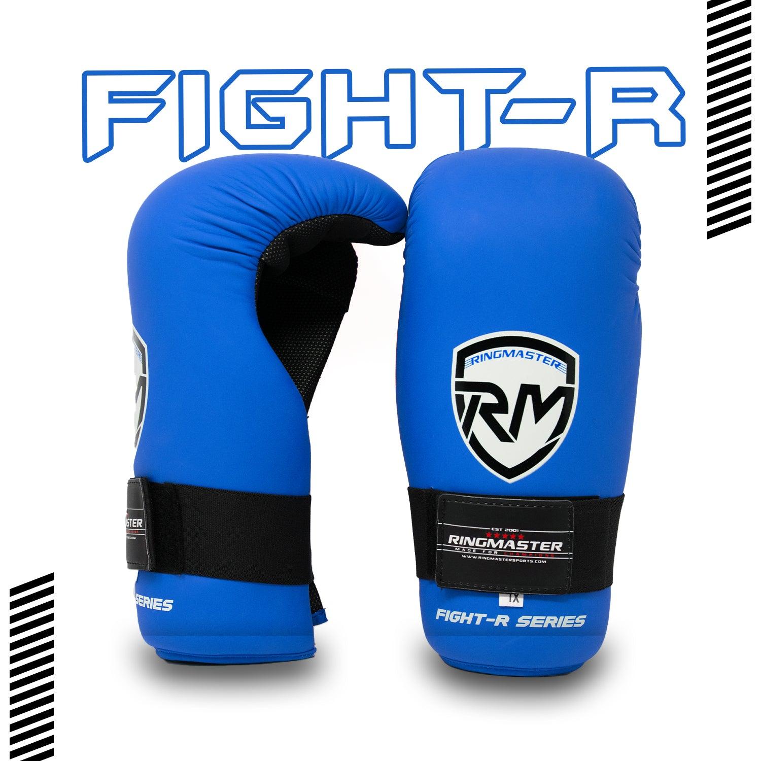 RingMaster Sports Semi Contact Point Gloves Taekwondo Kickboxing Blue - RINGMASTER SPORTS - Made For Champions