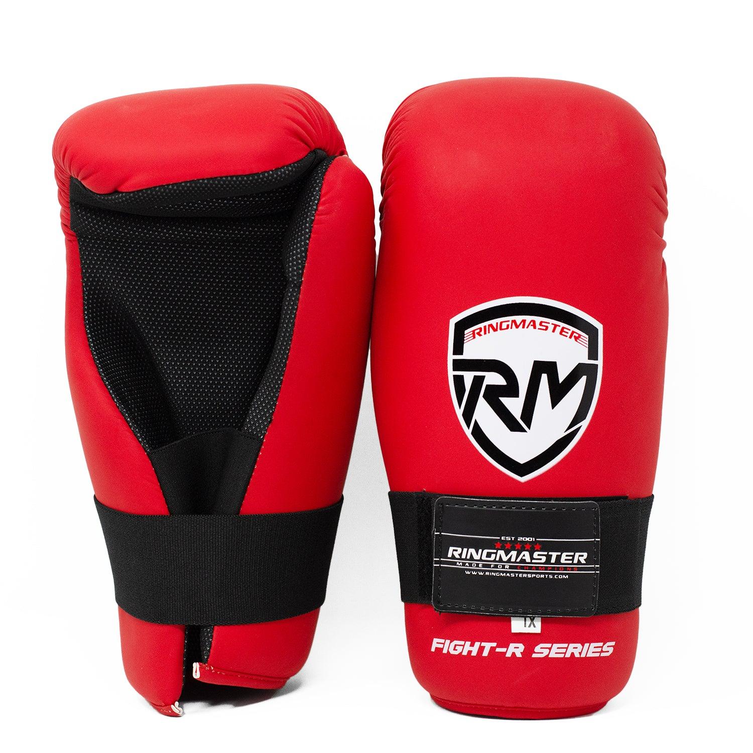 RingMaster Sports Semi Contact Point Gloves Taekwondo Kickboxing Red - RINGMASTER SPORTS - Made For Champions
