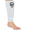 RingMaster Sports Elastic Shin Pads White - RINGMASTER SPORTS - Made For Champions