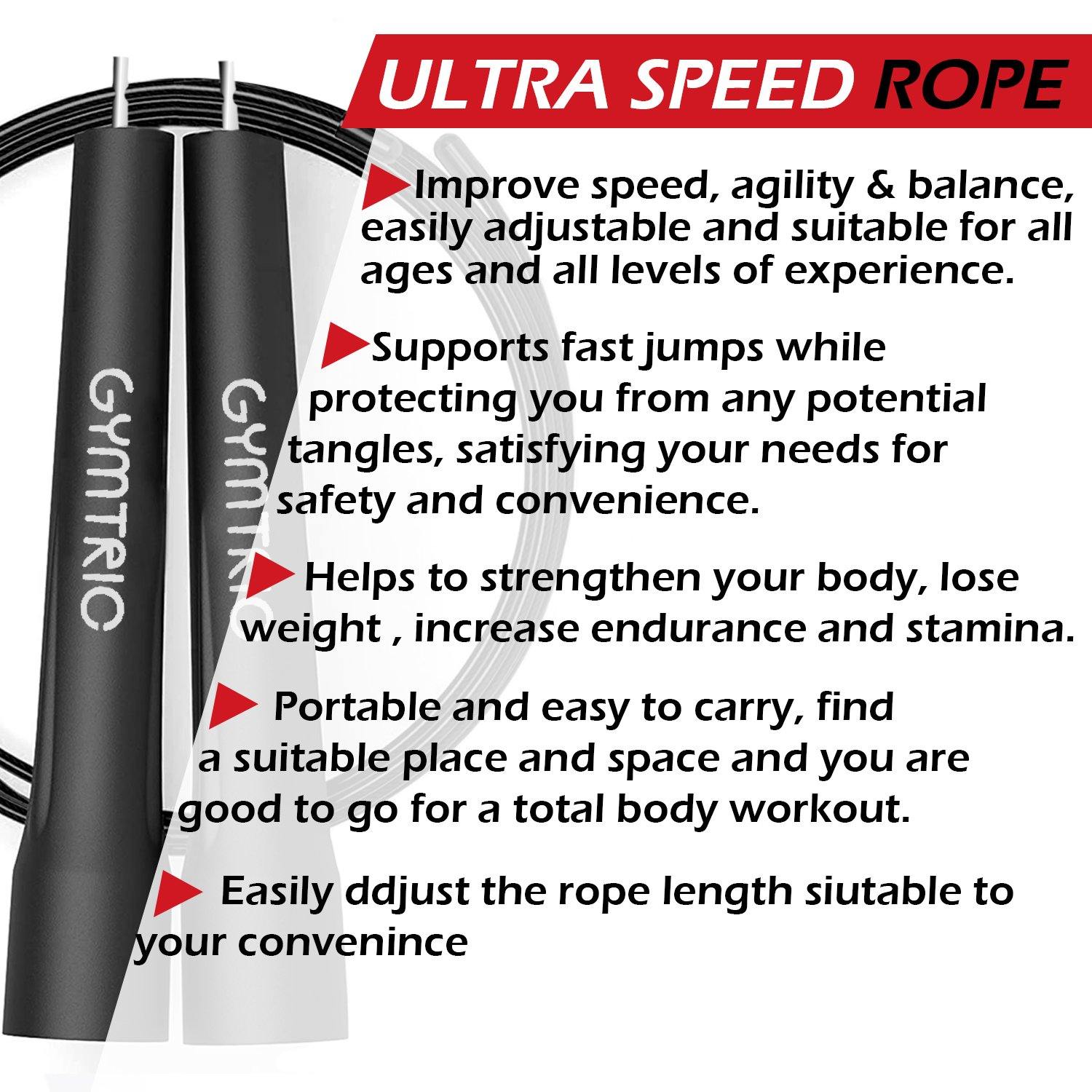 Shop Skipping Ropes, Ultra Speed Ropes & Jump Ropes- Ringmaster Sports ...