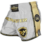 RingMaster Sports Kids Thai / Kickboxing Shorts F8R Series White - RINGMASTER SPORTS - Made For Champions