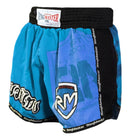 RingMaster Sports Warrior Kids Thai / Kickboxing Shorts Blue - RingMaster Sports