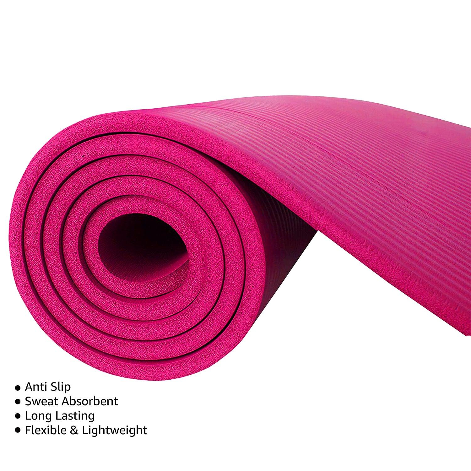 Fitness Yoga Mat Non Slip 180 x 60 cm - RINGMASTER SPORTS - Made For Champions